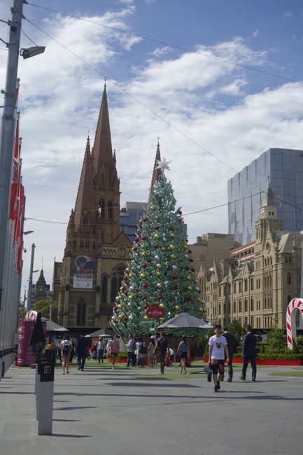 December and Christmas in Melbourne