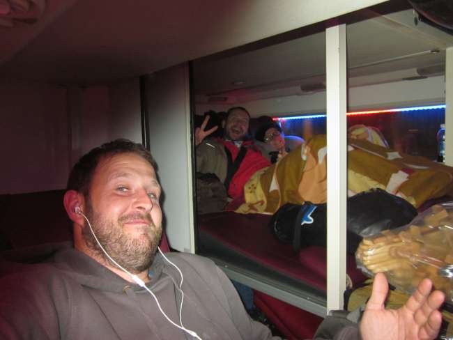 On the night bus to Hue
