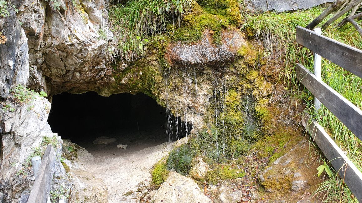 Eingang Blaue Grotte