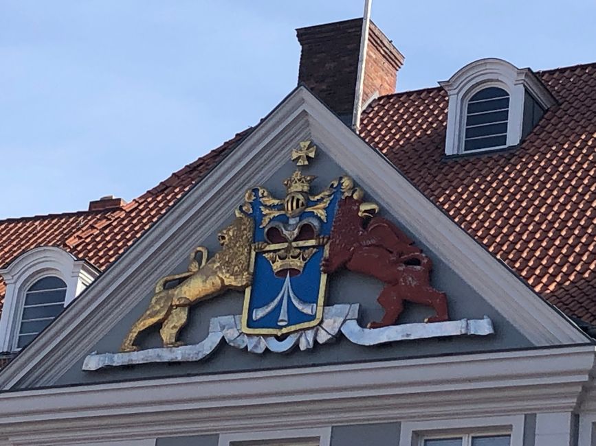 Das Wappen der Stadt Stralsund