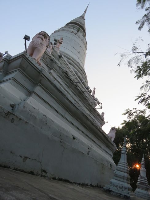 Pagoda at Wat Phnom Penh