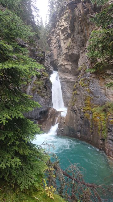 Lower Falls Johnston Canyon, Bow Valley 