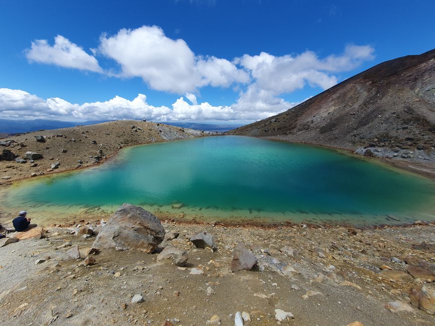 Tongariro-Nationalpark: Blue Lake
