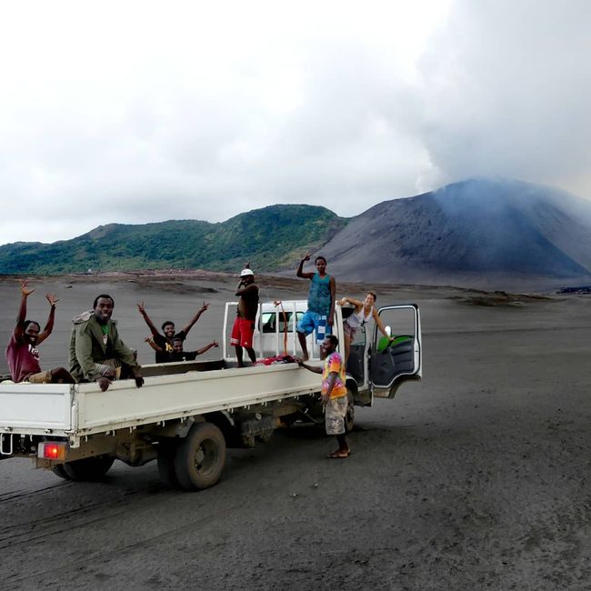 Tanna - wild island and volcano fire