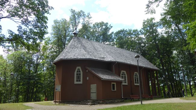 Wooden church in Lithuania
