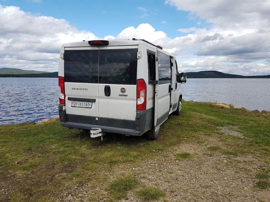 Uruniemi Camping on Lake Inari