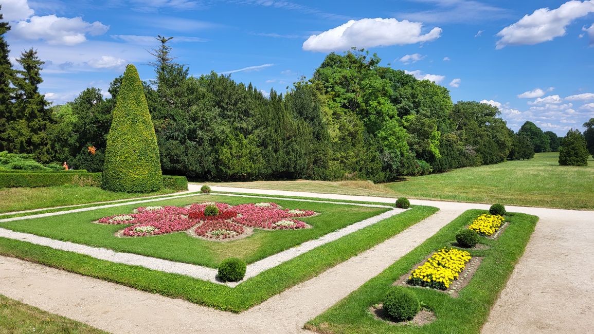 Jardin baroque du château de Lednice