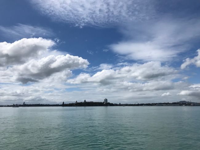 Hafen von Auckland 