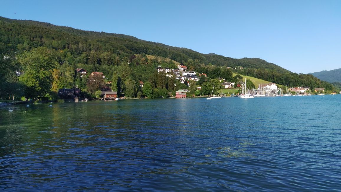 Day 9 to Day 22 First border crossing and relaxation at Lake Mondsee