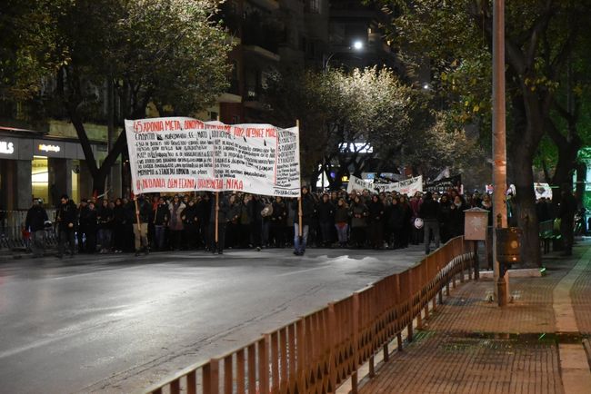 Commemoration march in Thessaloniki