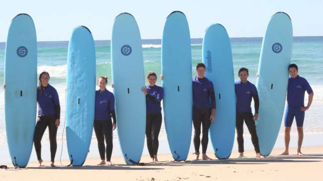 Our surf group 