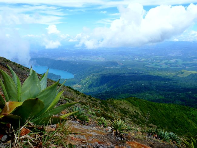 View from the Ilamatepec Volcano