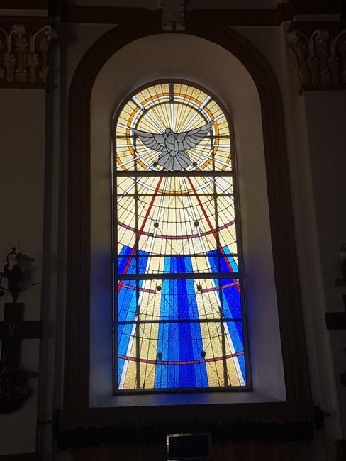 Ehrlich gesagt, das schönste Kirchenfenster, das ich je gesehen habe