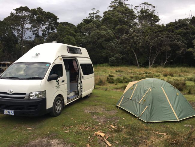 camping am Cockle Creek