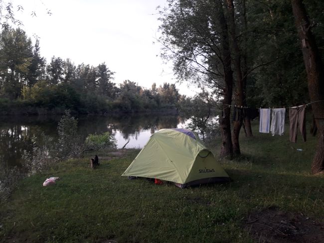 campsite near Horbova