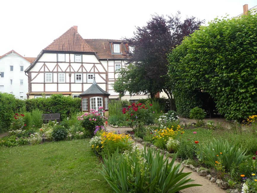 Garten im Bach Haus Eisenach