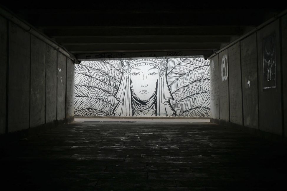 Street Art II - Queen Tamar