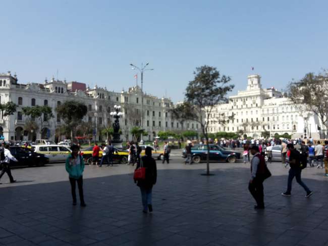 Ankommen in Lima