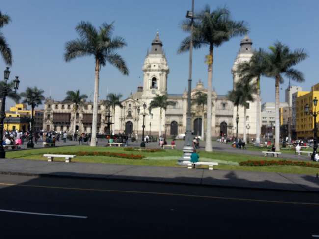 Arriving in Lima