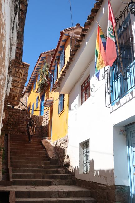 tranquil square in San Blas