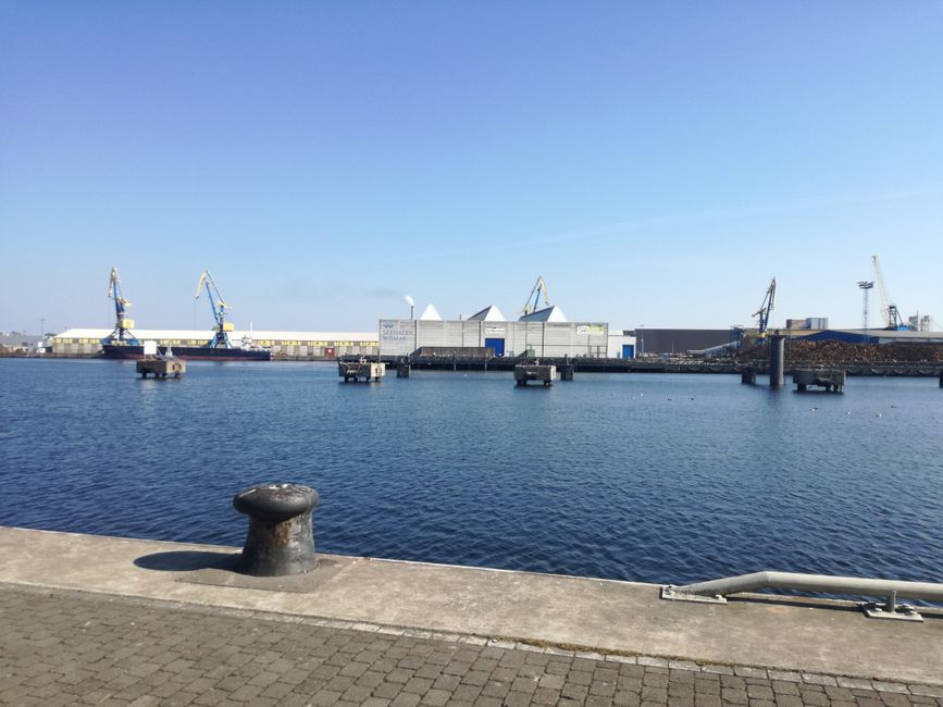 Vista sul porto di Wismar