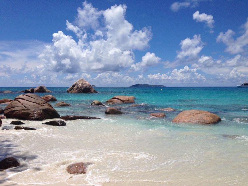 Seychellen – Insel Praslin an der Anse Lazio