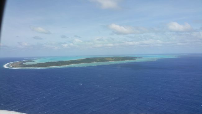 Approach to Aitutaki