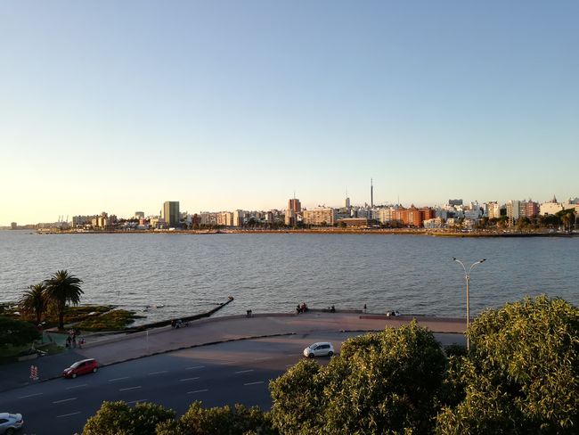 Aussicht über Montevideo 