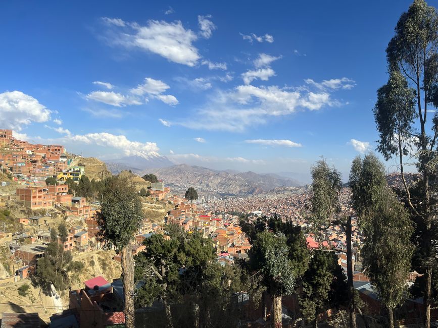 Reality von Langzeitreisenden in La Paz, Bolivien