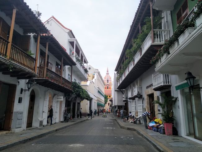 Heiß Ricon, heißer Cartagena, kalt Bogota