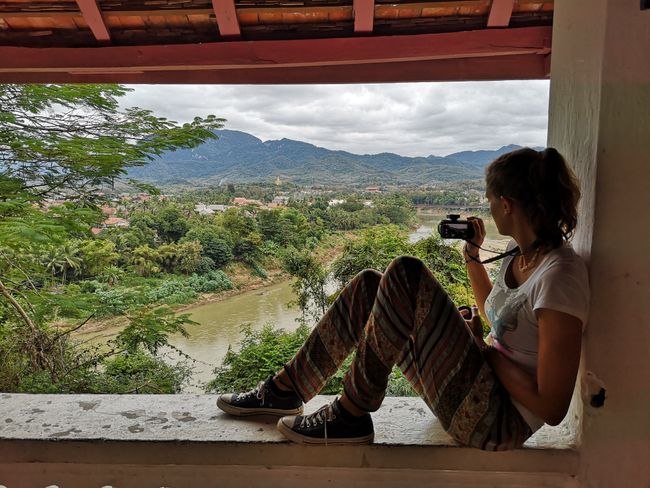 Aussicht vom Phou Si Mountain