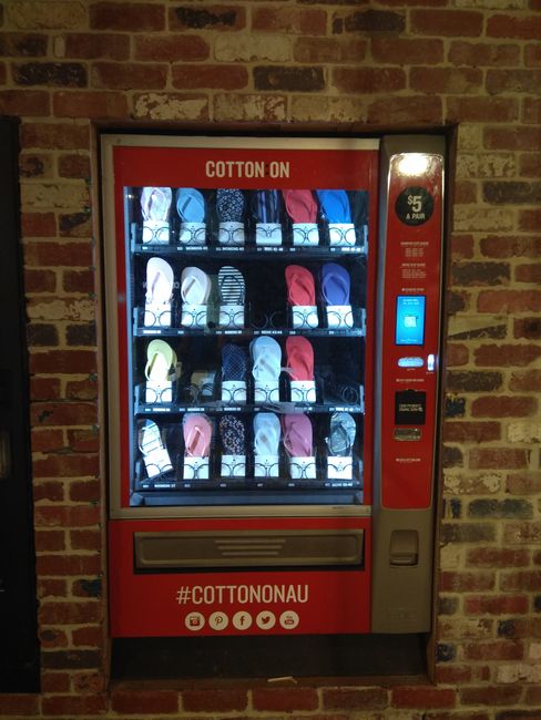 Only in Australia! Selecta machine for flip-flops