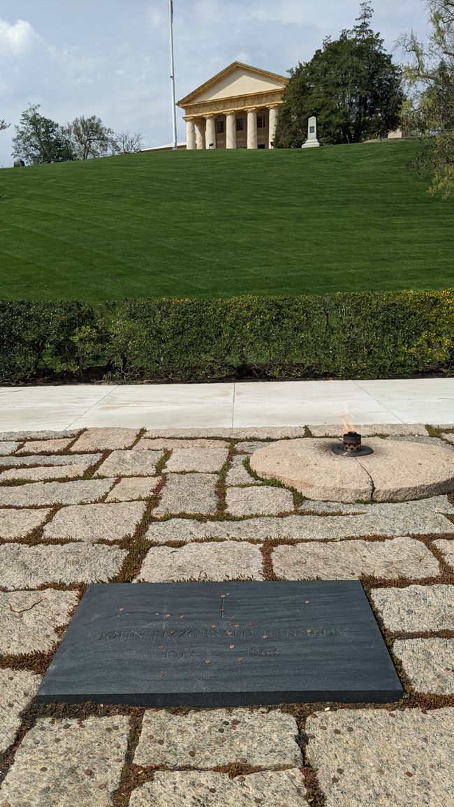 Das Grab von John F. Kennedy