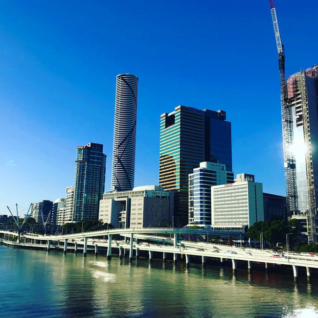 Brisbane with sunny weather