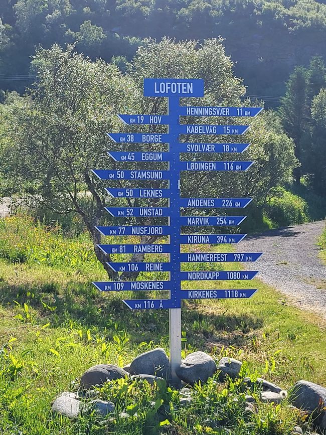 Lyngvaer veel 1080 km Nordkappini