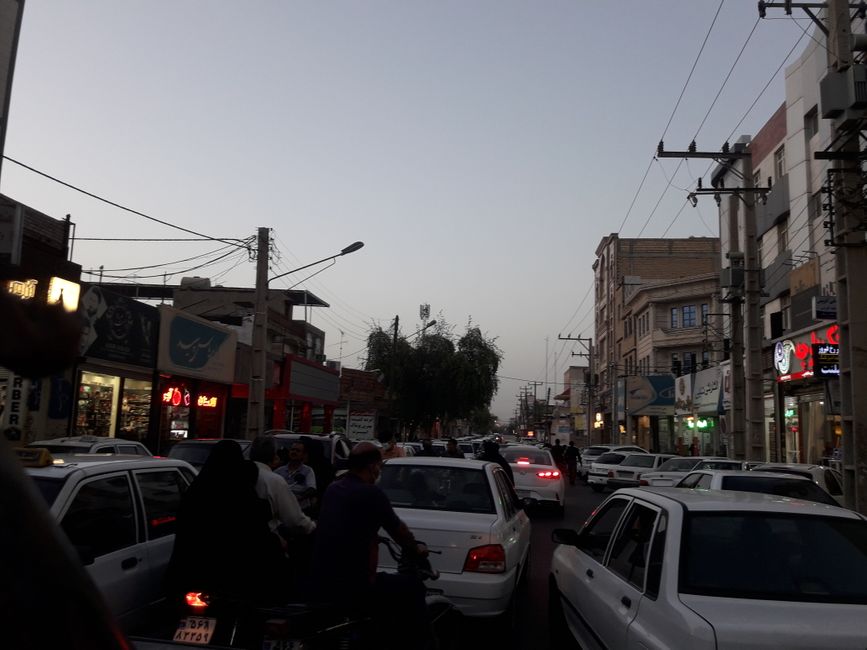 Dezful in the evening