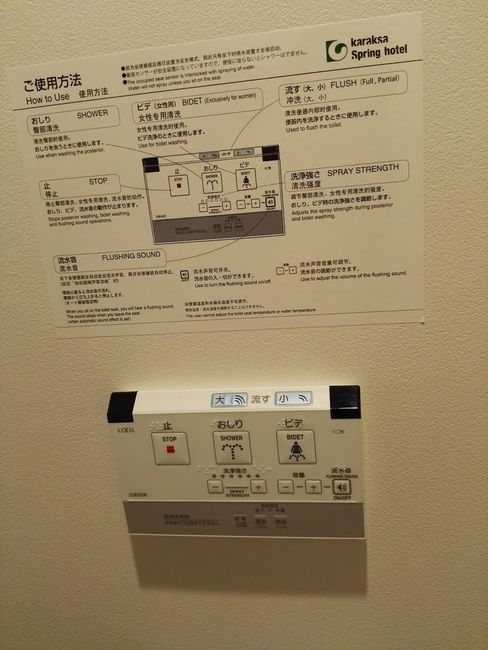 Toilet instructions