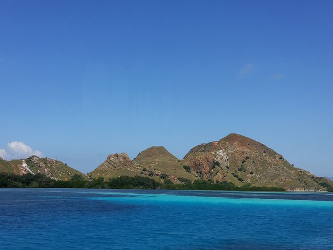 By boat from Lombok to Komodo National Park