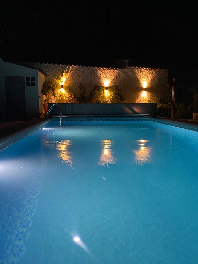 Pool in the villa