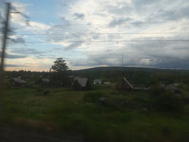 4x schlafen im Zug nach Irkutsk
