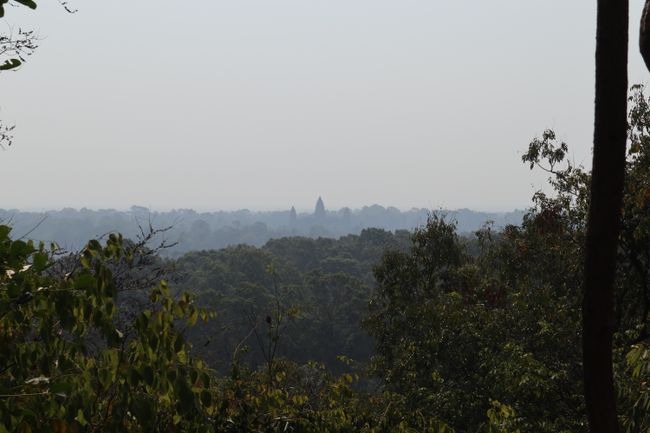 Aussicht auf Angkor Wat.