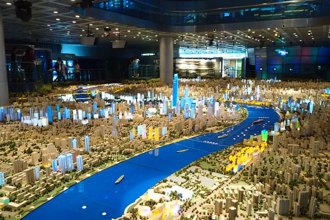 Shanghai Urban planning museum 