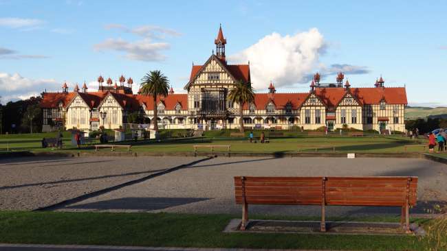 Museum building in Rotorua
