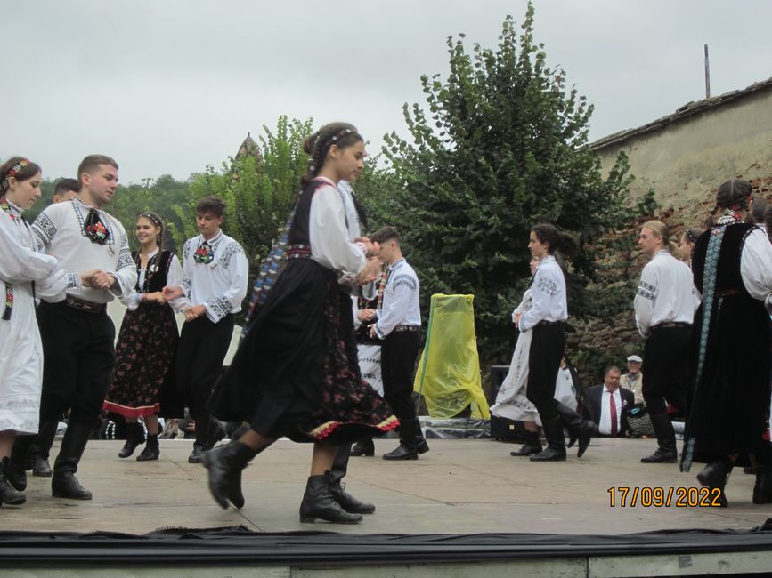 deutsche Tanzgruppe in Rumänien