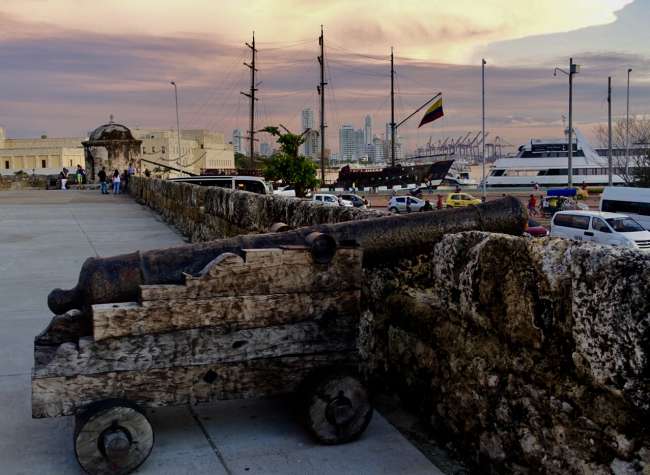 Cartagena Blick auf die Neue Stadt