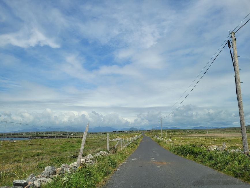 Galway, Patrick Pearse, Glinsce, Ballyconeely and Clifden - an eventful day heading north