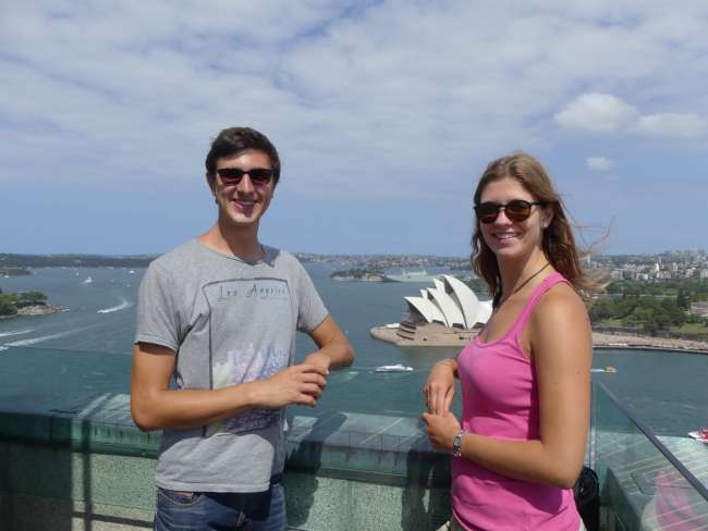 Us with the Opera House