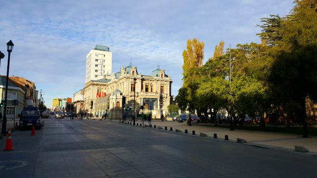 Plaza in Punta Arenas