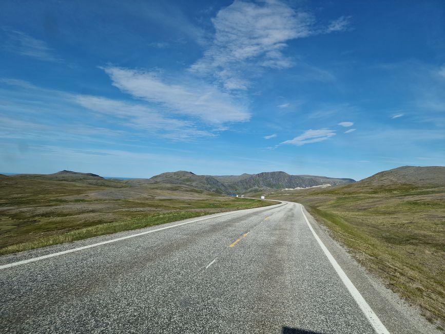 on the way to North Cape
