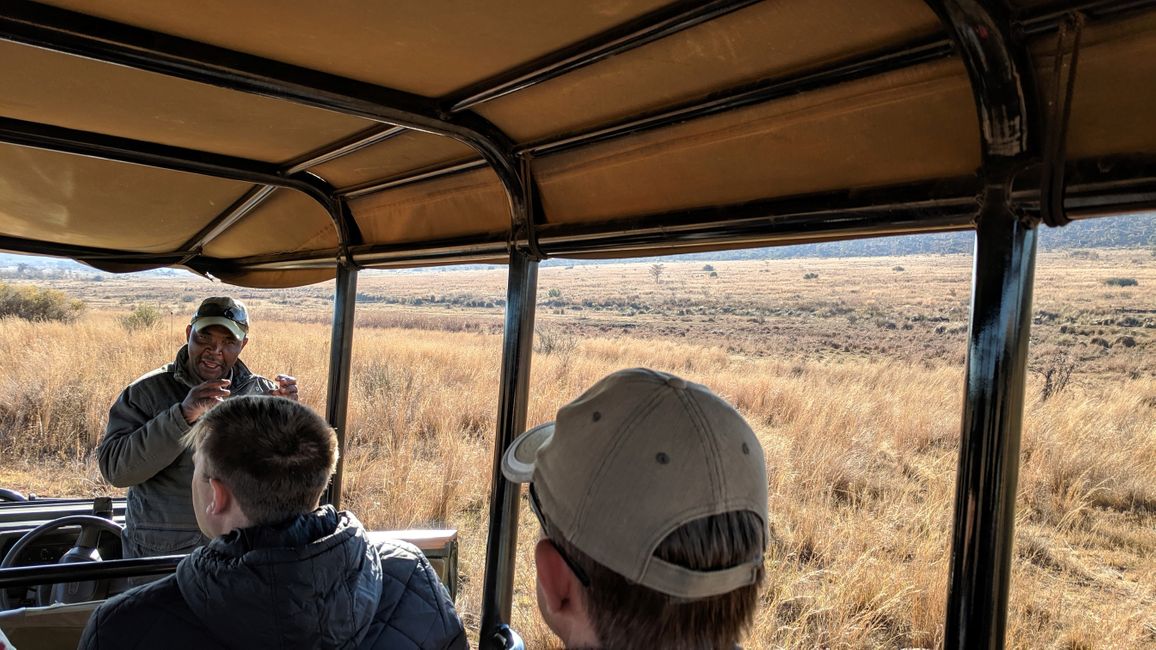 Letsatsi la 9: Ho tloha Pilanesberg NP ho ea Kololo Game Reserve